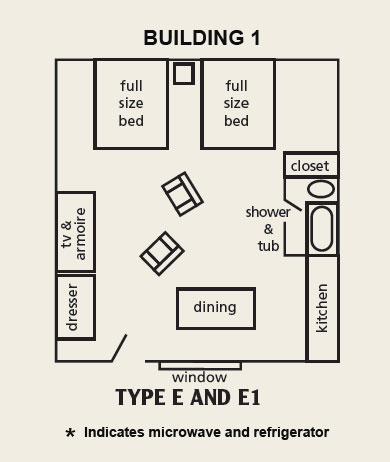 Room E Layout
